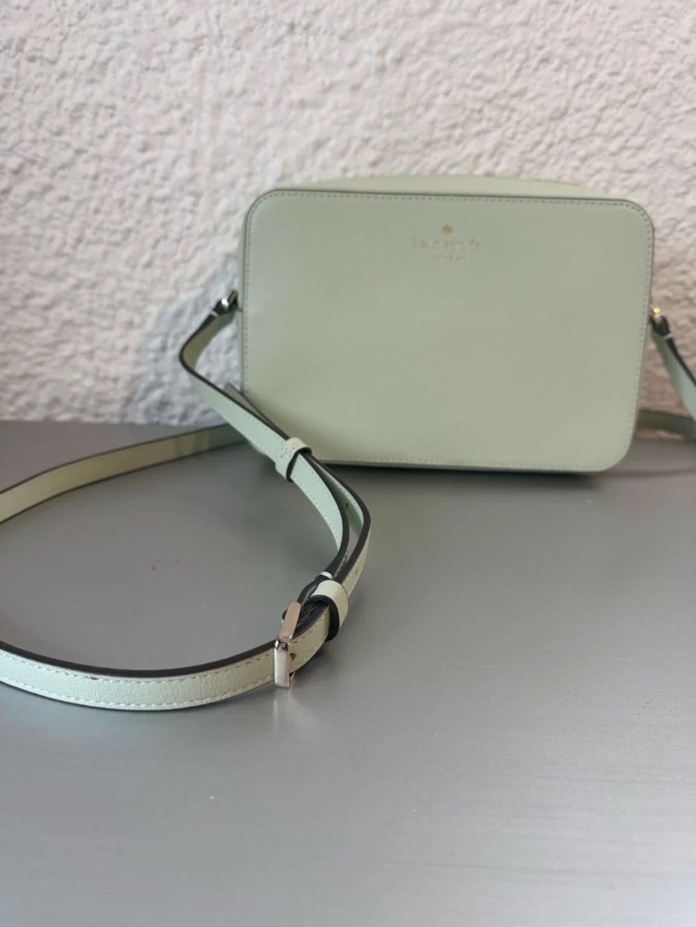 Kate Spade Sienna Crossbody Bag Light Mint Green Excellent Used Condition - Picture 3 of 13